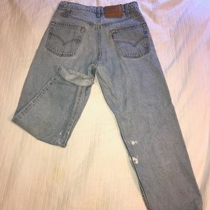 Vintage Paint Splattered Levi's